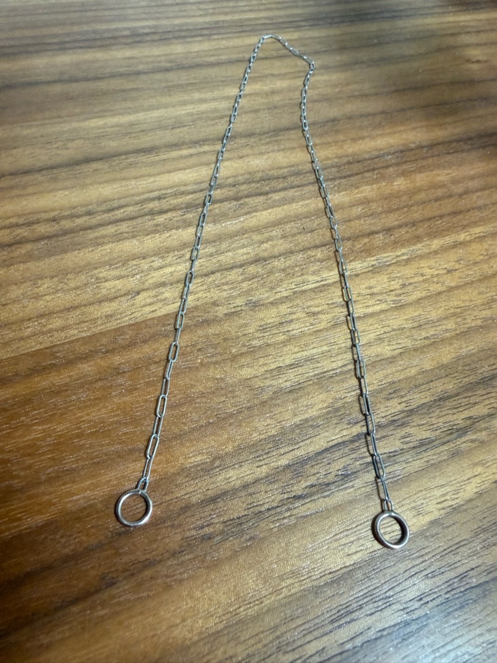 Delicate Silver-Tone Link Eyeglass Chain Necklace - Picture 3 of 5